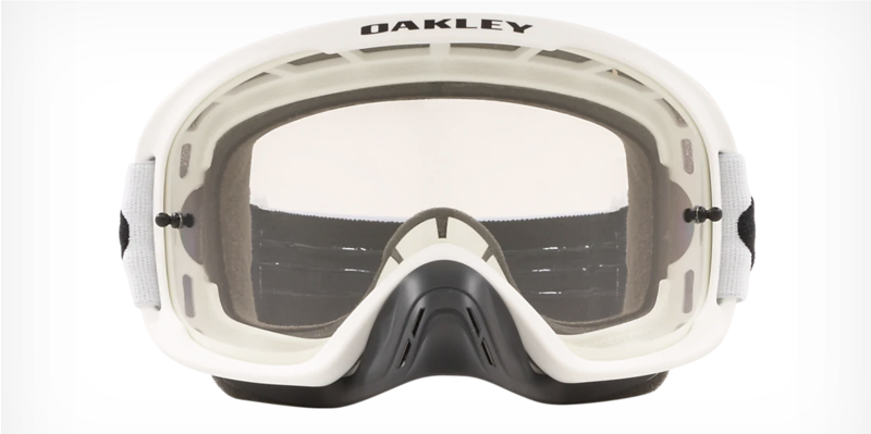 Oakley O Frame 2 Pro MX Performance Goggles Matte White/Clear-2
